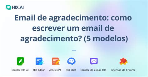 Email De Agradecimento Como Escrever Um Email De Agradecimento 5