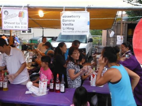 The Popular Kori Booth Shave Ice Honpa Hongwanji Hawaii Betsuin