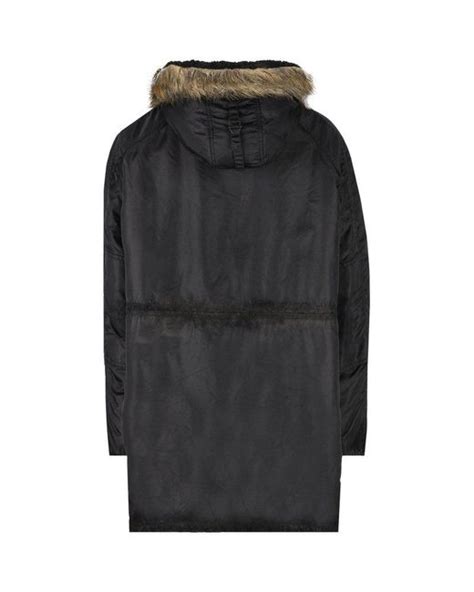 Balenciaga Military Parka In Black For Men Lyst