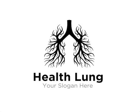 Premium Vector Health Lung Care Logo Designs For Medical Service And