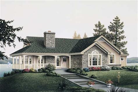 Ranch Style House Plans With Open Floor Plan And Wrap Around Porch ...