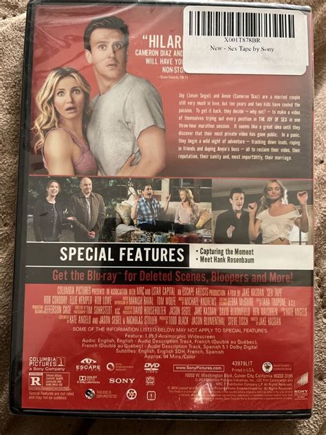 Sex Tape DVD 2014 NEW 43396439795 EBay