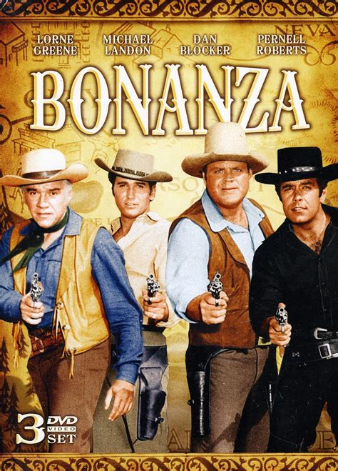 Bonanza 1959 1973 Lorne Greene As Ben Michael Landon As Little Joe