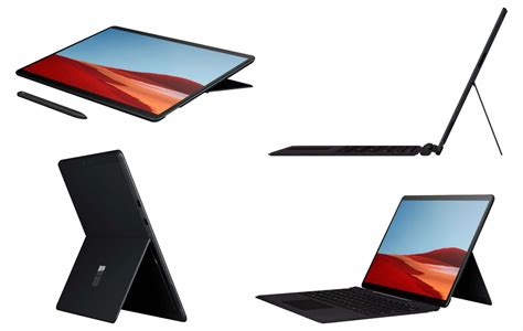 Планшет Microsoft Surface Pro X MSQ1 8Gb 256Gb (Black) (Windows 10 Home ...