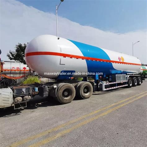 Axles Gas Lpg Tanker Trailer Maxway Brand Tons Propane Tanker