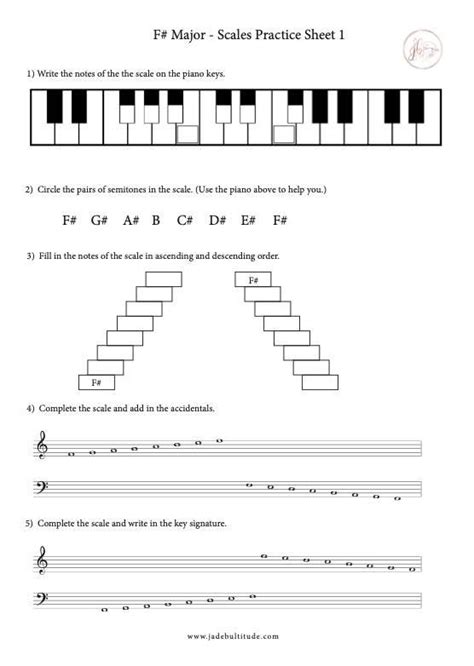 Music Theory Worksheets 100 Free Printable Activities Jade