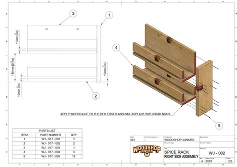 17+ Wooden Spice Rack Plans