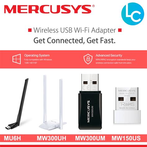 Mercusys Mw150us Mw300um Mu6h Wireless Mini Portable Usb Wifi Adapter Powered By Tp Link