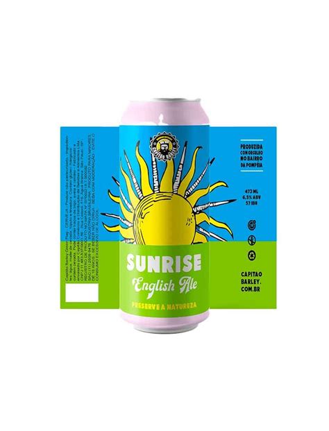 Cerveja Capit O Barley Sunrise English Ale Brejada Cerveja Artesanal