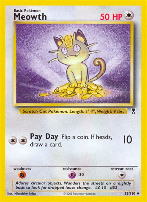 Pokedex Meowth 53110 Pokemonkaartenverkopennl