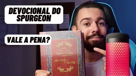 Livro De Devocionais Dia A Dia Spurgeon Manh E Noite Vale A