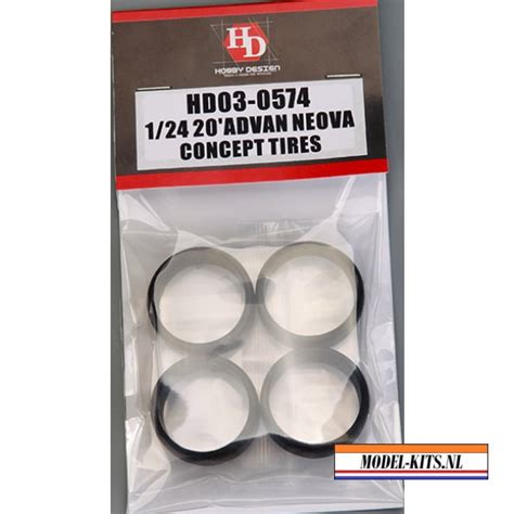 Hobby Design 1 24 20 ADVAN NEOVA CONCEPT TIRES Modelbouw