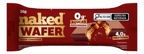 Naked Wafer Zero Açúcar Naked Nuts Cinnamon g MercadoLivre