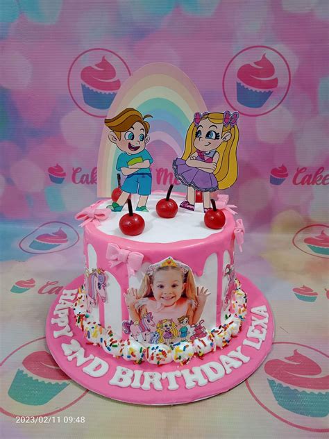 Diana and Roma Cake - 1001 – Cakes and Memories Bakeshop