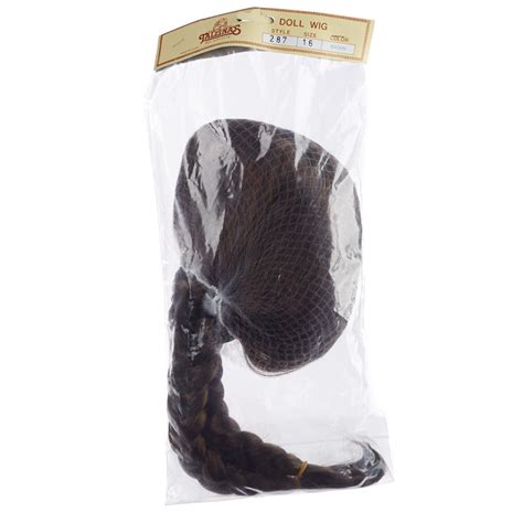 Antina S Long Brunette Braids Doll Wig Doll Hair Doll Supplies Craft Supplies Factory