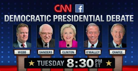 How To Watch The First Cnn Democratic Presidential Debate Of 2015