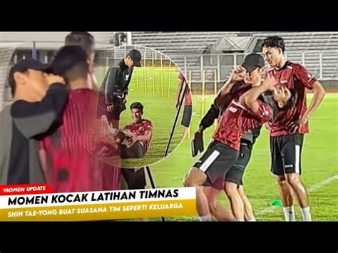 Shin Tae Yong Marah Bentak Di Latihan Perdana Satu Skuad Di Buat