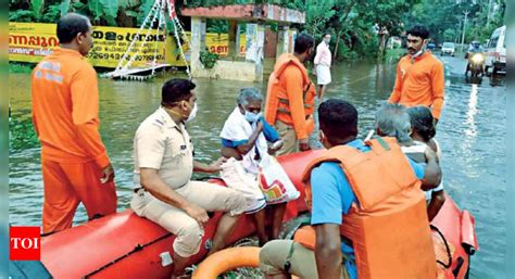 Three Kerala Districts On Orange Alert Today Kochi News Times Of India