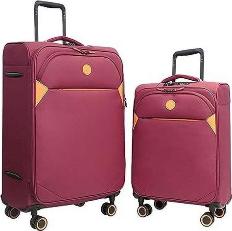 VERAGE Cambridge Lightweight Luggage Sets, 2 Piece Softside Expandable ...