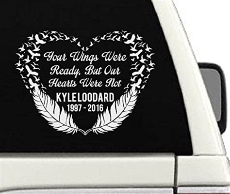 In Loving Memory Car Decals