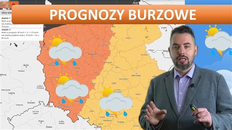 PROGNOZA BURZOWA Burze na zachodzie i południowym zachodzie Polski