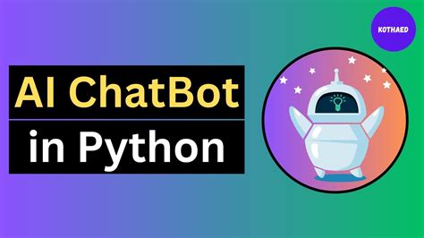 AI Chat Model In Python Chat In Python YouTube