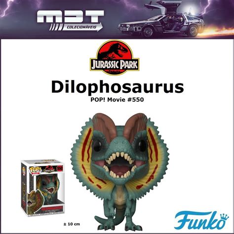 Funko POP Jurassic Park Dilophosaurus 550 Shopee Brasil