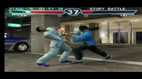 Tekken 4 Ps2 Law Story Gameplay Walktrough Youtube