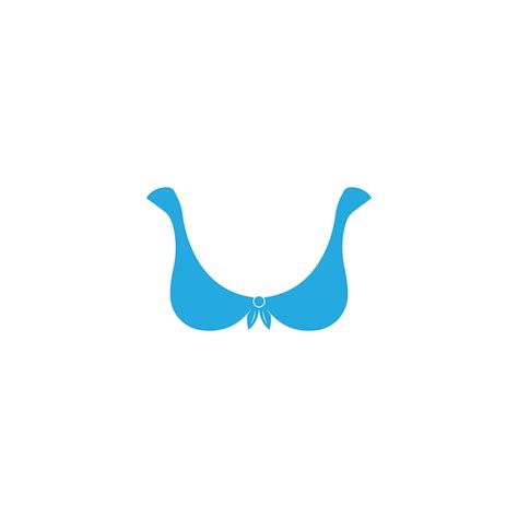 Plantilla Vectorial De Logotipos De Bikini Vector Premium