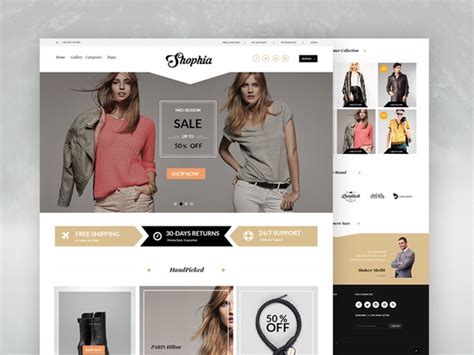 Ecommerce Template Free Psd Templates