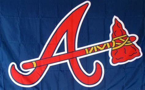 Atlanta Braves A Logo 3x 5 Banner Flag Atlanta Braves Atlanta