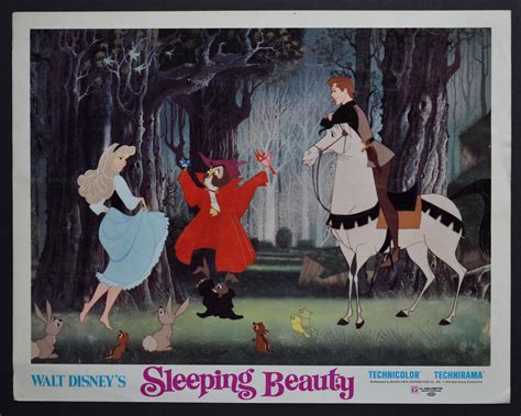 Unknown „sleeping Beauty Original American Lobby Card Of Walt Disney