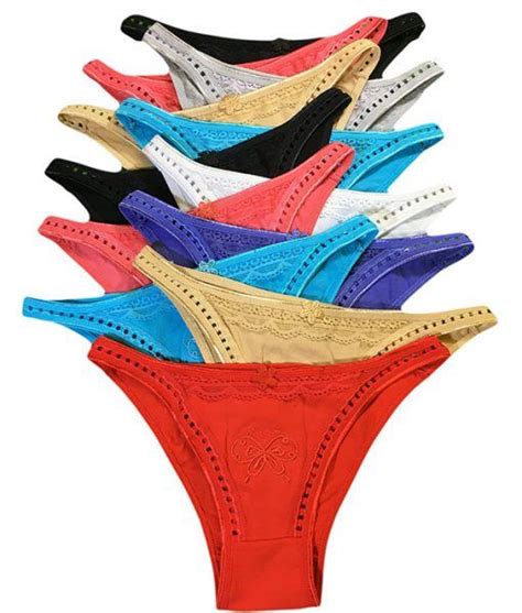 48 Pieces Rose Lady S Cotton BikinI Size Xl Womens Panties Underwear At Alltimetrading