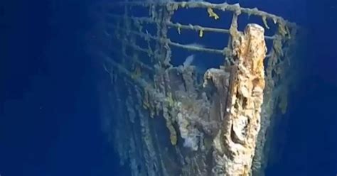 Watch Just Released 8k Footage Of Titanic Reveals New Details