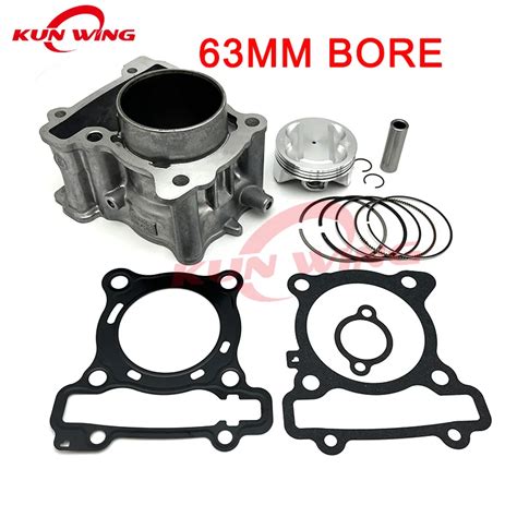 63mm Big Bore Racing Cylinder Kit For Yamaha NMAX 155 N Max 155 Aerox