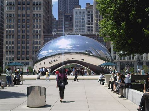 Millennium Park Sculpture Millennium Park, Cloud Gate, Clouds, Sculpture, Places, Landmarks ...