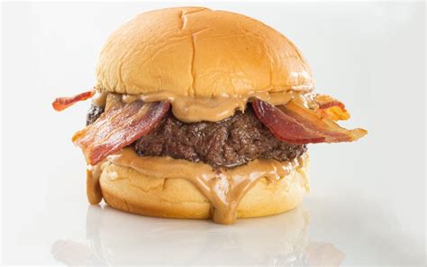 Peanut Butter Bacon Burger - Parade