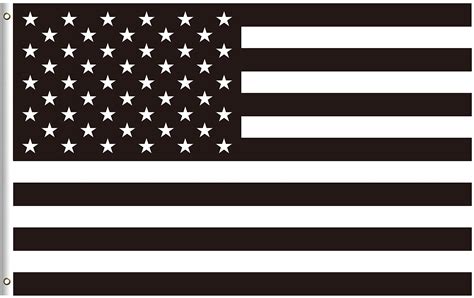 Black And White American Flag Designs