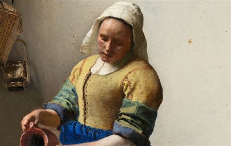 Johannes Vermeer La Laitière 1660