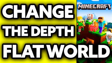 How To Change The Depth Of A Flat World In Minecraft PS4 2025 YouTube