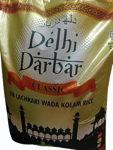 Delhi Darbar Classic JSR Lachkari Wada Kolam Rice Packaging Type PP