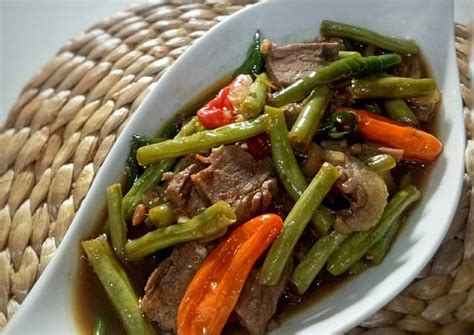 Resep Buncis Daging Sapi Tauco Oleh Teh Yanithea Cookpad