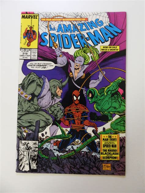 The Amazing Spider Man 319 1989 Vf Condition Comic Books Copper Age Marvel Spider Man