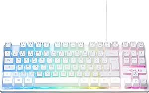 The G Lab Keyz Caesium Tkl Keys Usb Wired French Azerty Gaming