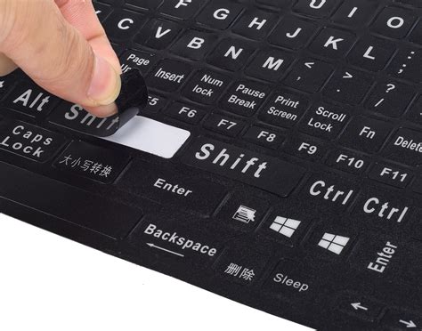 ImComor Large Universal English Keyboard Stickers for Laptop India | Ubuy