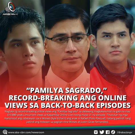 Pamilya Sagrado Breaks Online Viewership Record On Back To Back Nights