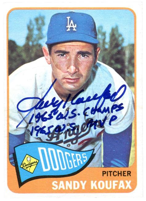 Sandy Koufax | PSA AutographFacts℠