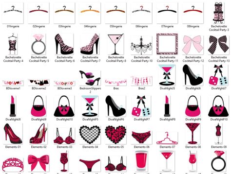 Kit Digital Cha De Lingerie Png Elo Produtos Especiais
