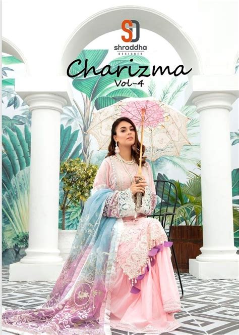 Shraddha Designer Launched Charizma Vol 4 Cambric Cotton With Chicken