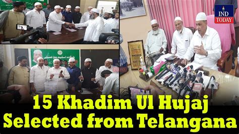 Selected 15 Khadimul Hujjaj For Haj 2023 INDToday